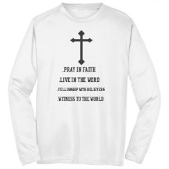 Unisex Athletic Performance Long Sleeve Tee