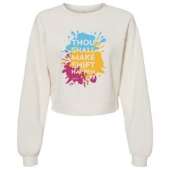 Women's Raglan Pullover Fleece