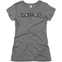 Ladies Slim Fit Super Soft Triblend Tee