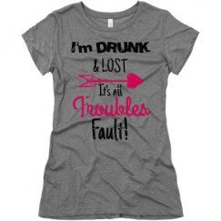 Ladies Slim Fit Super Soft Triblend Tee
