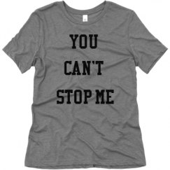 Ladies Relaxed Fit Super Soft Triblend Tee