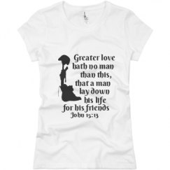 Ladies Slim Fit Basic Promo Jersey Tee