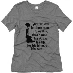 Ladies Relaxed Fit Super Soft Triblend Tee