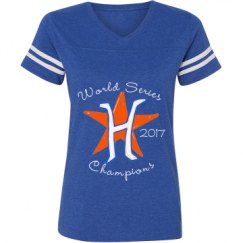 Ladies Relaxed Fit Vintage Sports Tee