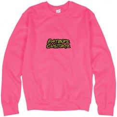 Unisex Neon Crewneck Sweatshirt