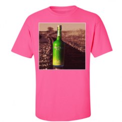 Unisex Ultra Cotton Safety Neon Crewneck Tee