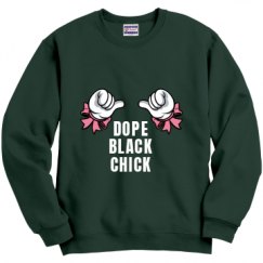 Unisex Film and Foil Crewneck Sweatshirt