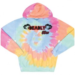Unisex Tie-Dye Fleece Hoodie