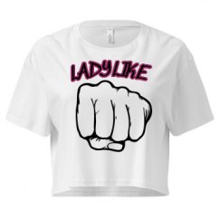 Ladies Festival Cali Crop Top Tee