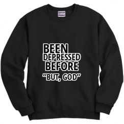 Unisex Film and Foil Crewneck Sweatshirt