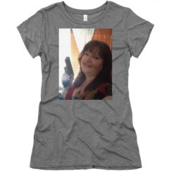 Ladies Slim Fit Super Soft Triblend Tee