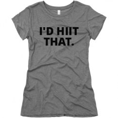 Ladies Slim Fit Super Soft Triblend Tee