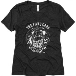 Ladies Relaxed Fit Super Soft Triblend V-Neck Tee