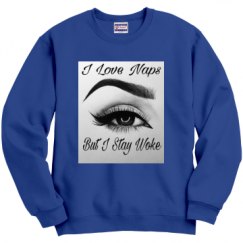 Unisex Film and Foil Crewneck Sweatshirt