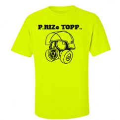 Unisex Ultra Cotton Safety Neon Crewneck Tee