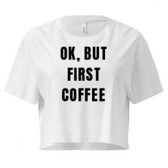 Ladies Festival Cali Crop Top Tee