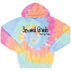 Unisex Tie-Dye Fleece Hoodie