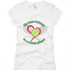 Ladies Slim Fit Basic Promo Jersey Tee