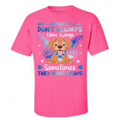 Unisex Ultra Cotton Safety Neon Crewneck Tee