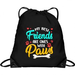 Port & Company Drawstring Cinch Bag