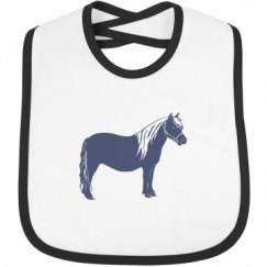 Infant Contrast Trim Bib