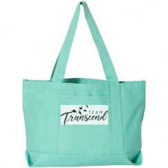 Seaside Cotton Canvas Pigment-Dyed Boat Tote Bag