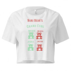 Ladies Festival Cali Crop Top Tee