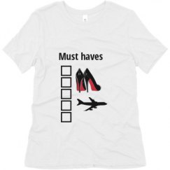 Ladies Relaxed Fit Super Soft Triblend Tee