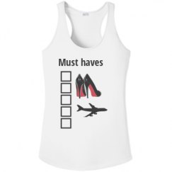 Ladies Athletic Performance Racerback Tank