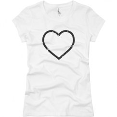 Ladies Slim Fit Basic Promo Jersey Tee