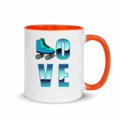 11oz Ceramic Mug with Color Inside