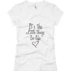 Ladies Slim Fit Basic Promo Jersey Tee