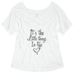 Ladies Flowy Slouchy Tee