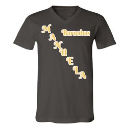 Unisex V-Neck Jersey Tee