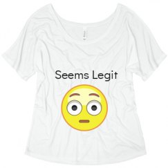 Ladies Flowy Slouchy Tee