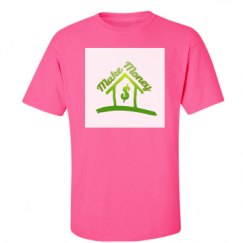 Unisex Ultra Cotton Safety Neon Crewneck Tee