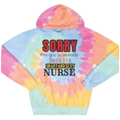 Unisex Tie-Dye Fleece Hoodie