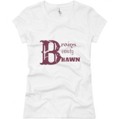 Ladies Slim Fit Basic Promo Jersey Tee