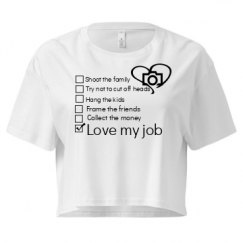 Ladies Festival Cali Crop Top Tee