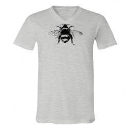 Unisex V-Neck Jersey Tee