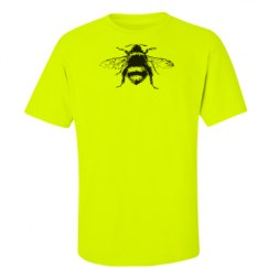 Unisex Ultra Cotton Safety Neon Crewneck Tee