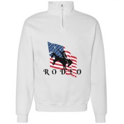 Unisex Cadet Collar Sweatshirt