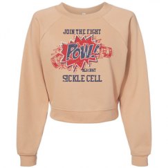 Women's Raglan Pullover Fleece