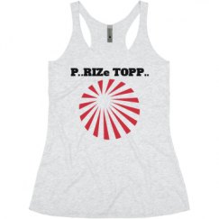 Ladies Slim Fit Super Soft Racerback Triblend Tank