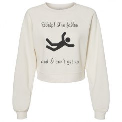 Women's Raglan Pullover Fleece