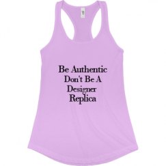 Ladies Slim Fit Racerback Tank Top