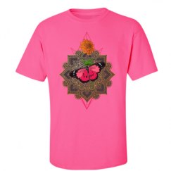 Unisex Ultra Cotton Safety Neon Crewneck Tee