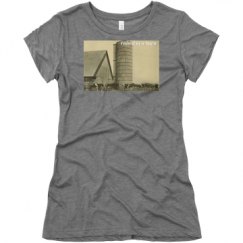 Ladies Slim Fit Super Soft Triblend Tee