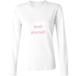 Ladies Relaxed Fit Basic Long Sleeve Tee