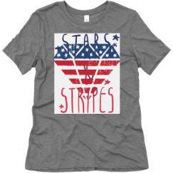 Ladies Relaxed Fit Super Soft Triblend Tee